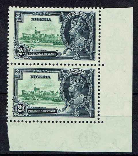 Image of Nigeria & Territories ~ Nigeria SG 31/31k UMM British Commonwealth Stamp